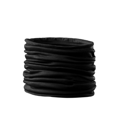 Eșarfă circulară unisex poliester Malfini Twister 328 neagră Eșarfă circulară unisex poliester Malfini Twister 328 neagră
