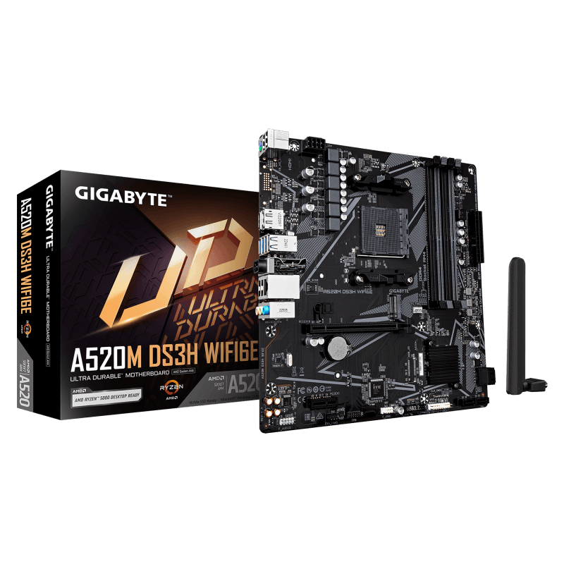 GIGABYTE A520M DS3H WIFI6E GIGABYTE A520M DS3H WIFI6E