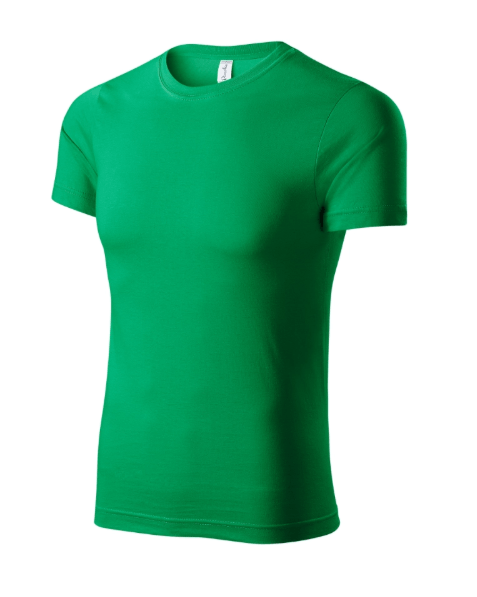 Tricou unisex mânecă scurtă 100% bumbac Piccolio Paint P73 verde mediu Tricou unisex mânecă scurtă 100% bumbac Piccolio Paint P73 verde mediu 3XL