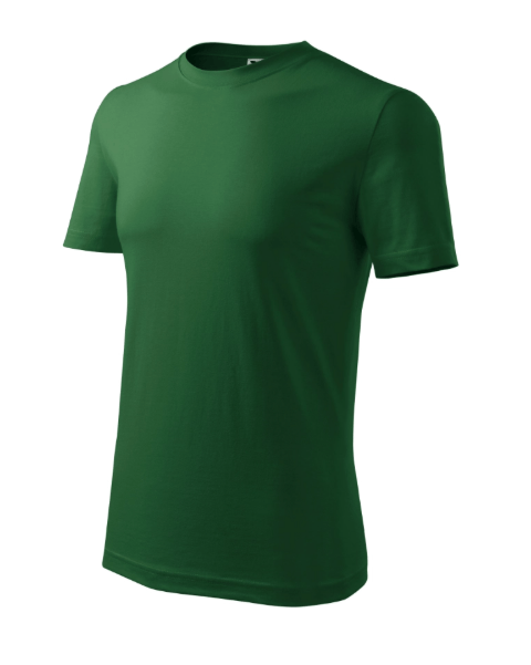 Tricou bărbați mânecă scurtă 100% bumbac Malfini 132 verde sticlă Tricou bărbați mânecă scurtă 100% bumbac Malfini 132 verde sticlă S