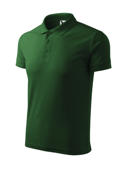 Tricou polo bărbați mânecă scurtă bumbac/poliester Malfini Pique 203 verde sticlă Tricou polo bărbați mânecă scurtă bumbac/poliester Malfini Pique 203 verde sticlă M