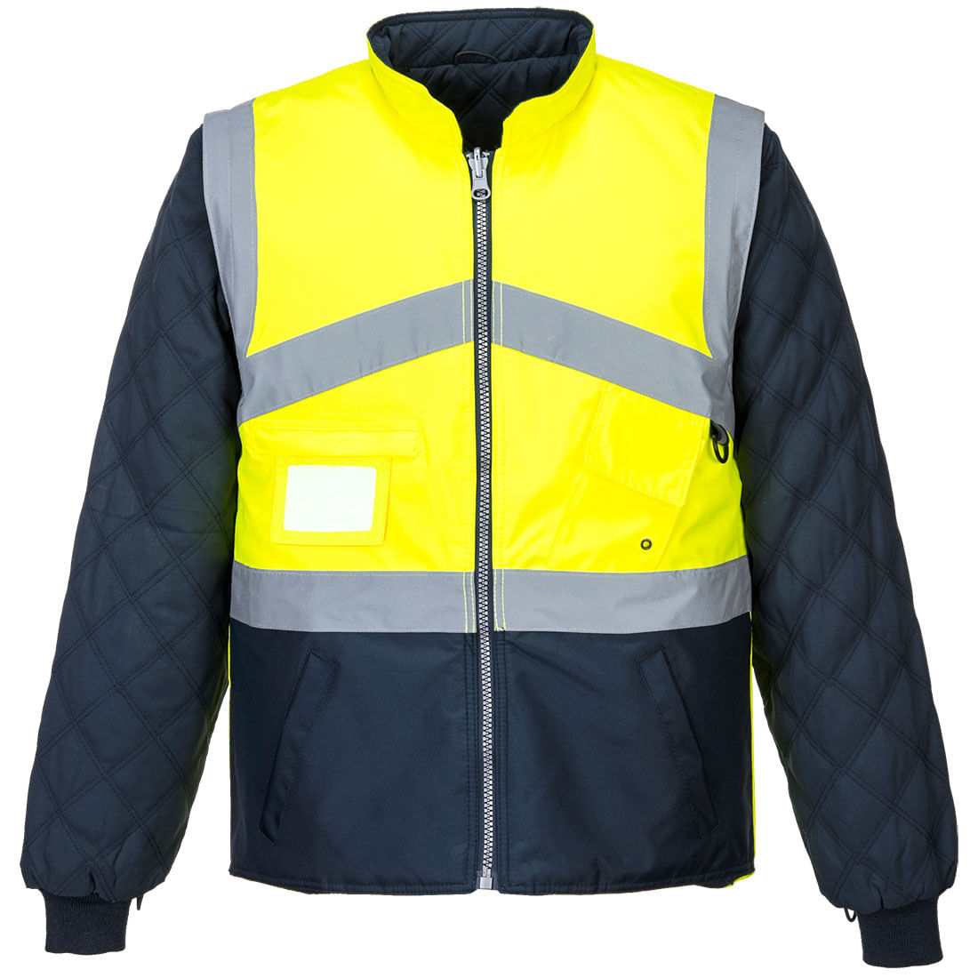 Jachetă reversibilă Hi-Vis Portwest PW3 T603 galben/navy mărimea L Jachetă reversibilă Hi-Vis Portwest PW3 T603 galben/navy mărimea L