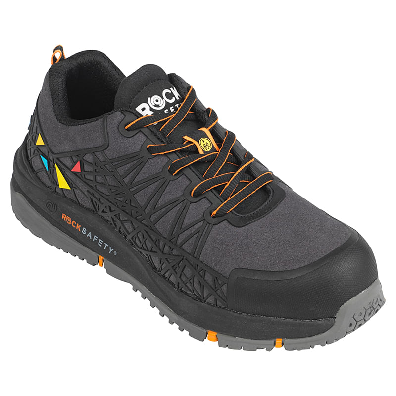 Pantofi protecție bombeu Nano S3L SR FO ESD Rock Safety Challenger-HS-O negru/gri Pantofi protecție bombeu Nano S3L SR FO ESD Rock Safety Challenger-HS-O negru/gri 45