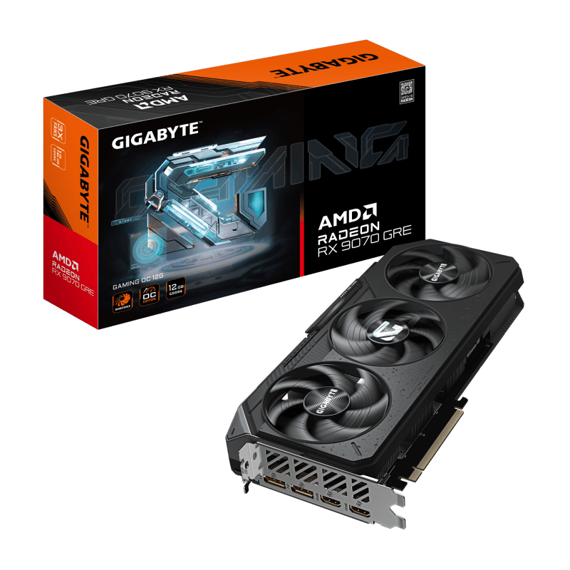 GB GeForce RX 9070 GRE GAMING OC 12GB GB GeForce RX 9070 GRE GAMING OC 12GB