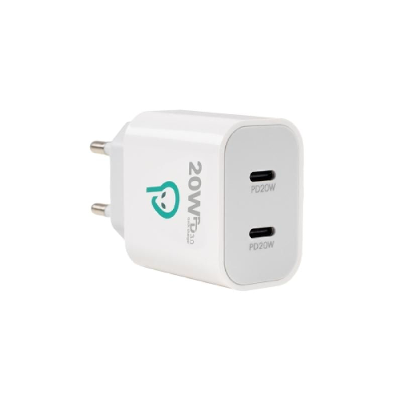 Alim. auto Spacer USB-C 20W negru Alim. auto Spacer USB-C 20W negru