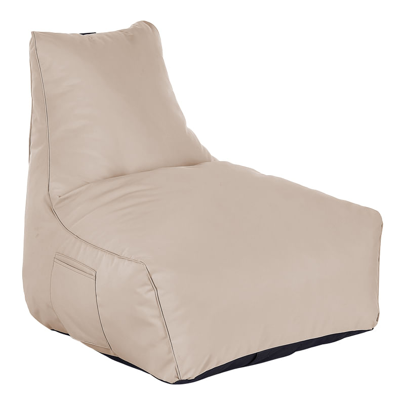 Fotoliu bean bag profesional Leverian pakoworld, culoare bej, 76x82x65cm Fotoliu bean bag profesional Leverian pakoworld, culoare bej, 76x82...