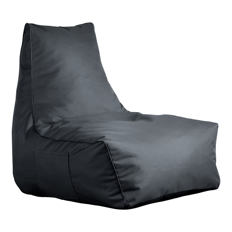 Fotoliu tip bean bag Leverian pakoworld, culoare antracit, 76x82x65cm Fotoliu tip bean bag Leverian pakoworld, culoare antracit, 76x82x65cm