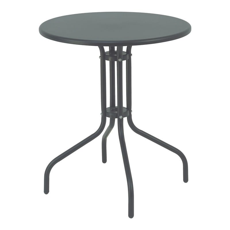 Masa Vergo pakoworld gri inchis metal D60x70cm Masa Vergo pakoworld gri inchis metal D60x70cm