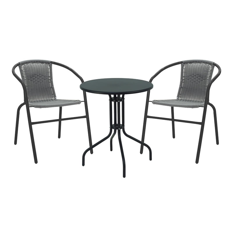 Vergo-Obbi pakoworld masa de dining metalica neagra PH60x70cm Vergo-Obbi pakoworld masa de dining metalica neagra PH60x70cm