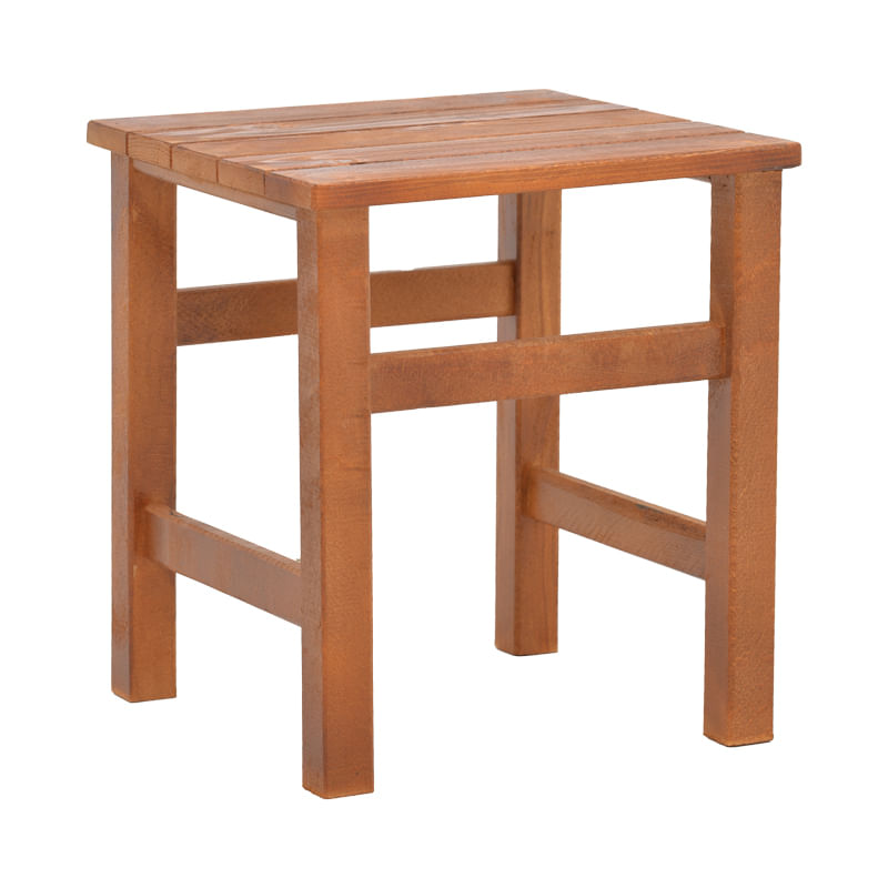 Masa de plaja Summrine pakoworld din lemn de fag solid, culoare nuc, 40x40x45cm Masa de plaja Summrine pakoworld din lemn de fag solid, culoare nuc, 40x40x45cm