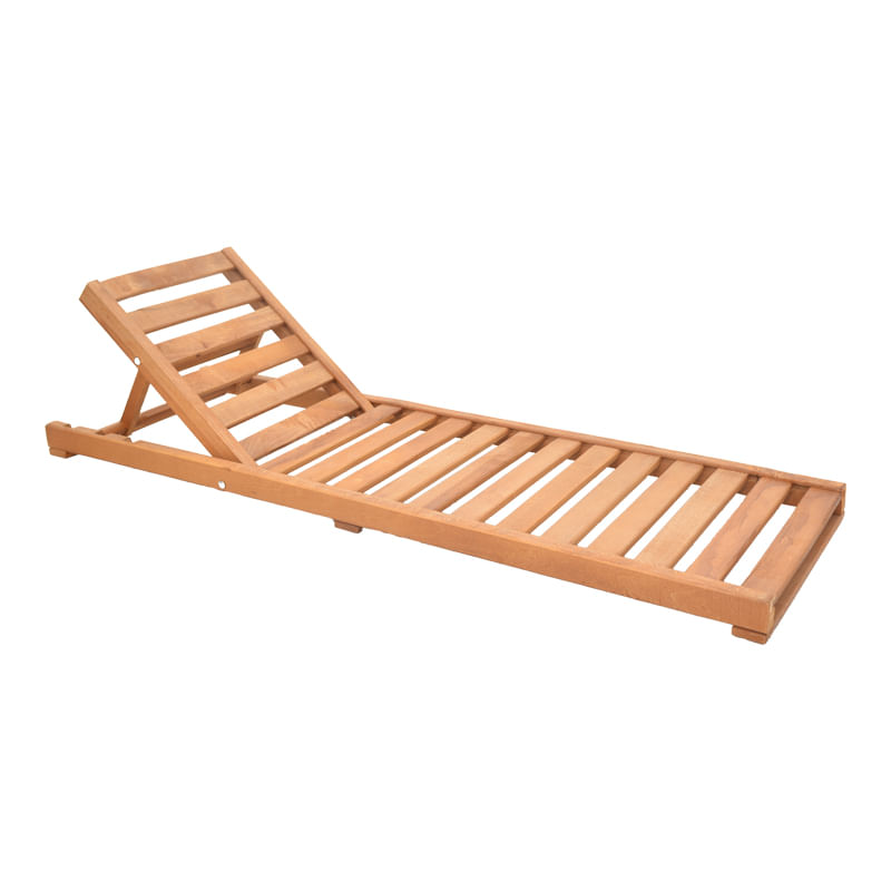 Scaun de plaja Specta pakoworld din lemn de fag masiv, culoare nuc, 60x190x50cm Scaun de plaja Specta pakoworld din lemn de fag masiv, culoa...