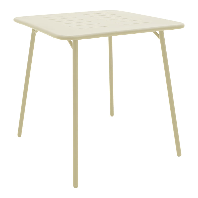 Masa Moraja pakoworld crem metal 70x70x73cm Masa Moraja pakoworld crem metal 70x70x73cm