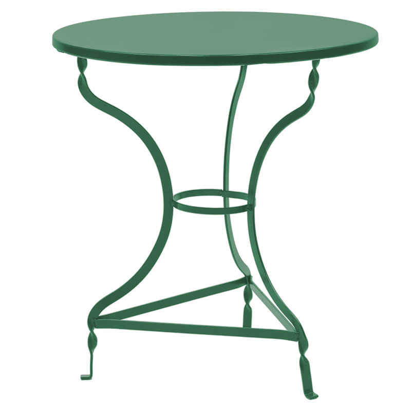 Masa Zappeion Table Noah pakoworld verde metalizat D70x72cm Masa Zappeion Table Noah pakoworld verde metalizat D70x72cm