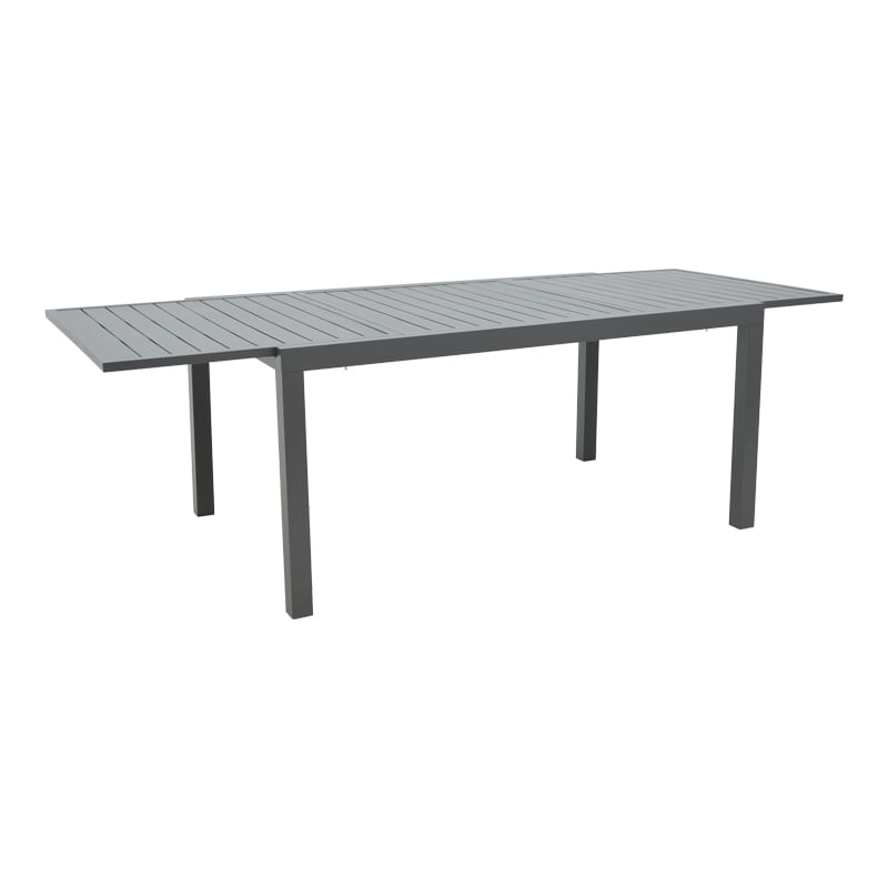 Masa extensibila Lafla pakoworld aluminiu gri inchis 160-240x90x75cm Masa extensibila Lafla pakoworld aluminiu gri inchis 160-240x90x75cm