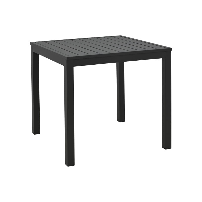 Masa de plaja Kliton pakoworld din aluminiu, culoare neagra, 45x45x41cm Masa de plaja Kliton pakoworld din aluminiu, culoare neagra, 45x45x4...