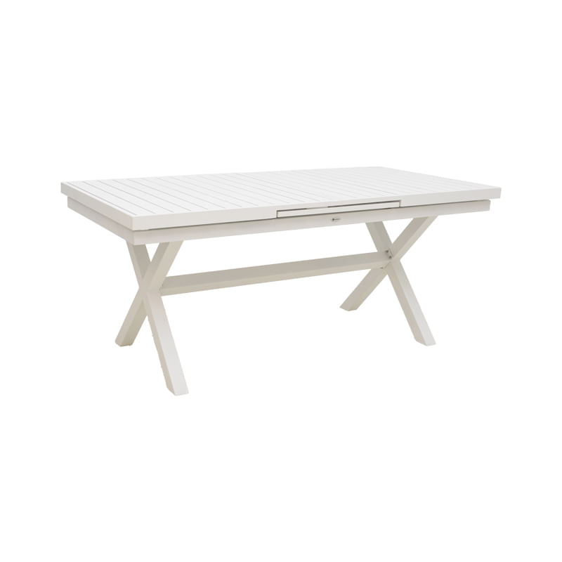 Masa extensibila Dagyn pakoworld alb, aluminiu, 180-240x90x76cm Masă extensibilă Dagyn pakoworld alb, aluminiu, 180-240x90x76cm