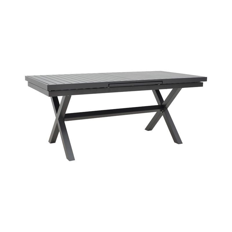 Masa extensibila Dagyn pakoworld gri inchis aluminiu 180-240x90x76cm Masă extensibilă Dagyn pakoworld gri închis aluminiu 180-240x90x76cm