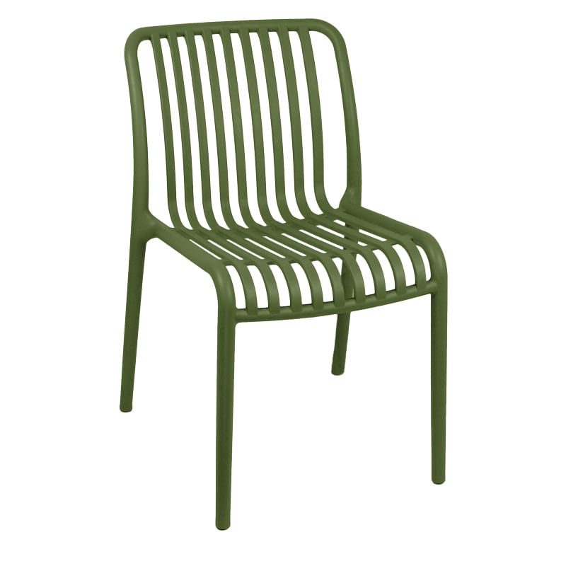 Scaun Zoi Pakoworld, nuanta verde inchis, 42x58x79cm Scaun Zoi Pakoworld, nuanță verde închis, 42x58x79cm