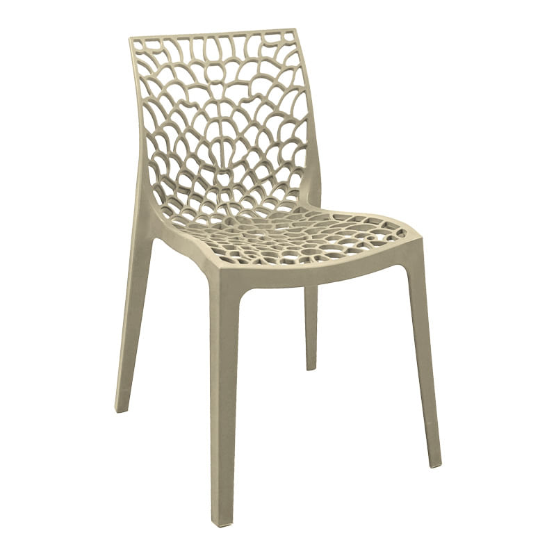 Scaun Hush stivuibil Pakoworld, culoare cappuccino, 41x53x80.5ek Scaun Hush stivuibil Pakoworld, culoare cappuccino, 41x53x80.5ek