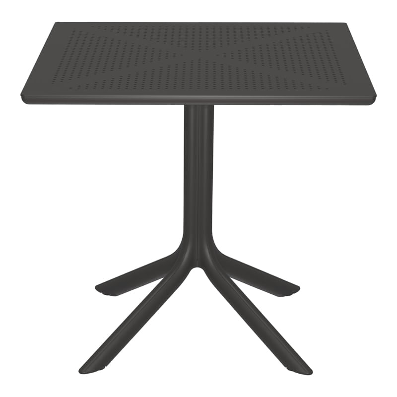 Groovy Pakoworld masa perforata pp antracit 80x80x74cm Groovy Pakoworld masa perforata pp antracit 80x80x74cm