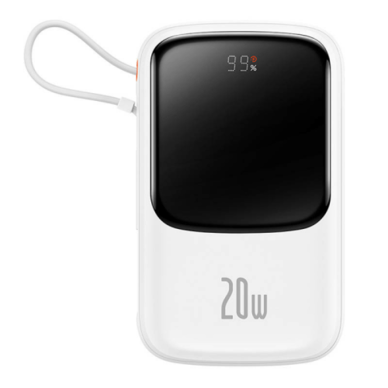 Baterie ext. Baseus Qpow, 10000mAh, alb Baterie ext. Baseus Qpow, 10000mAh, alb