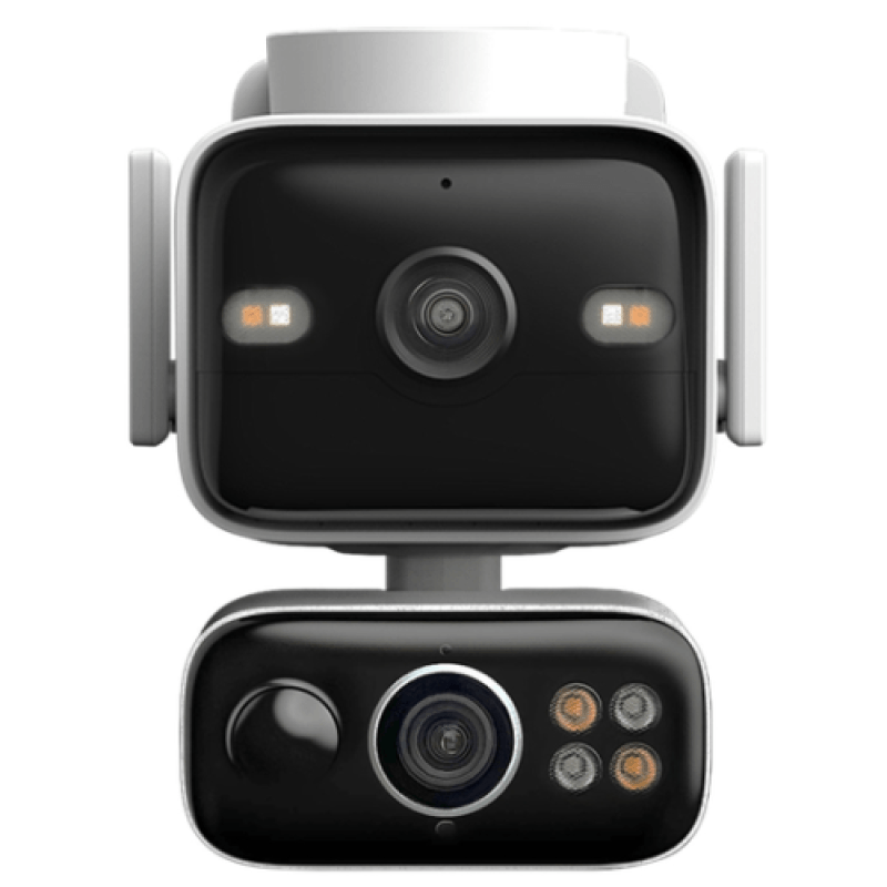 Solar-Powered Dual-Lens Pan/Tilt Cam kit Solar-Powered Dual-Lens Pan/Tilt Cam kit