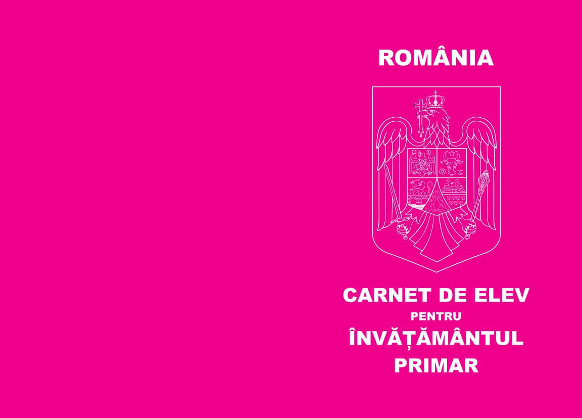 Carnet de elev pentru invatamantul primar A6 coperta colorata Carnet de elev pentru invatamantul primar A6 coperta colorata