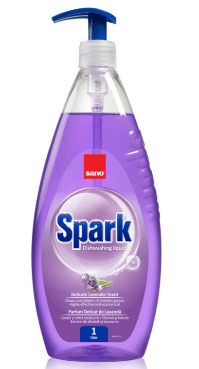 Detergent de vase 1L Spark Sano Lavanda Detergent de vase 1L Spark Sano Lavanda