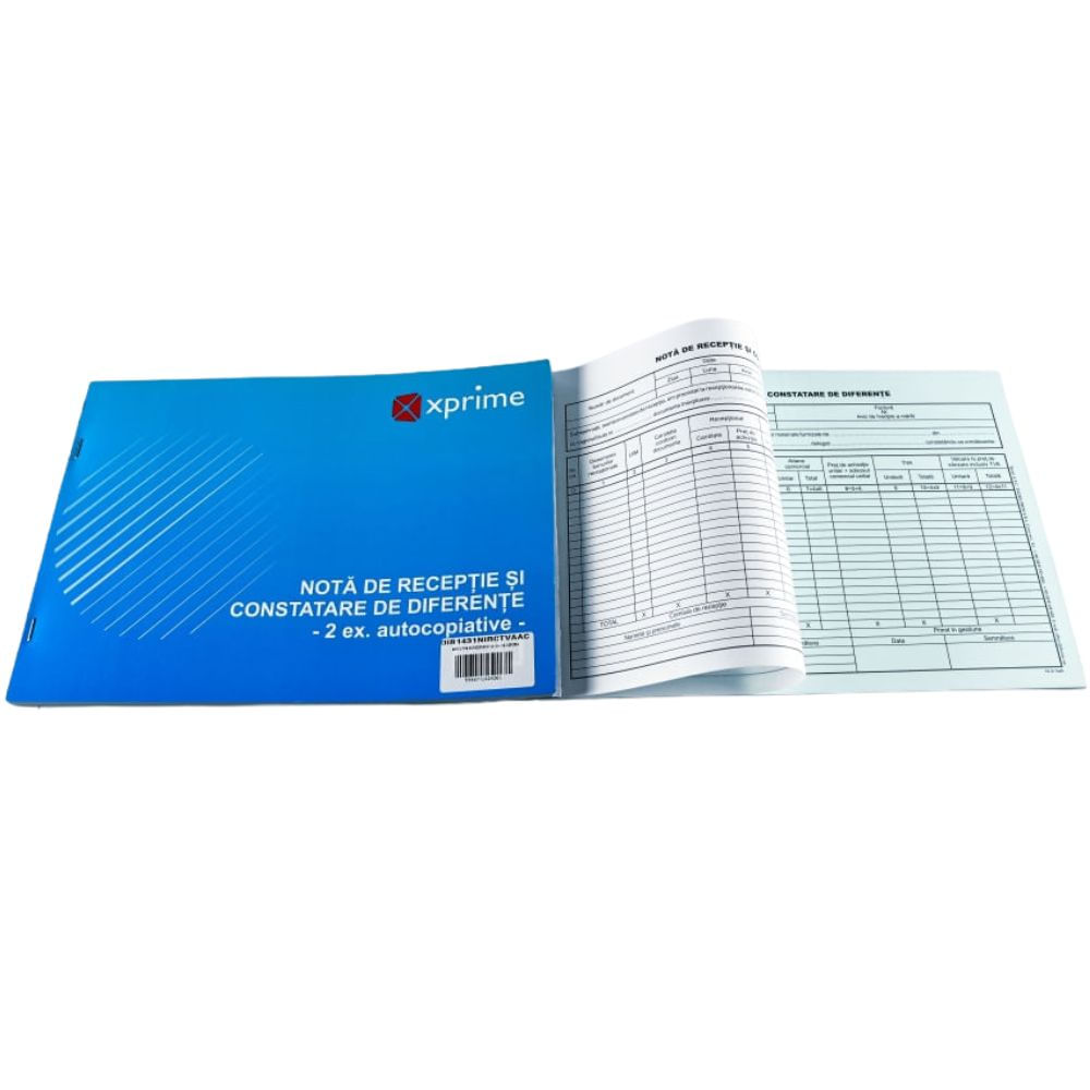 NIR fără TVA A4 2 exemplare hârtie autocopiativă copertă carton 300 g/mp NIR fara TVA A4 2 exemplare hartie autocopiativa coperta carton 300g/mp