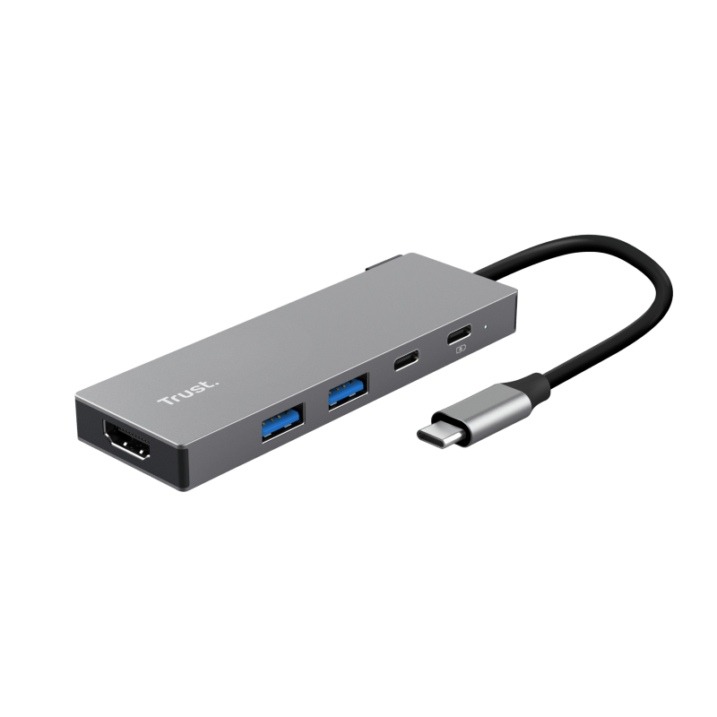 Adaptor Trust Dalyx 5-in-1 USB-C Adaptor Trust Dalyx 5-in-1 USB-C