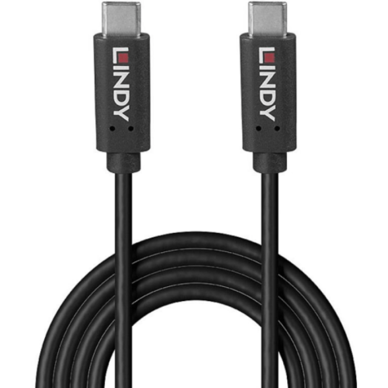 Cablu Lindy 8m USB C to C 10Gbps, 8K60 Cablu Lindy 8m USB C to C 10Gbps, 8K60
