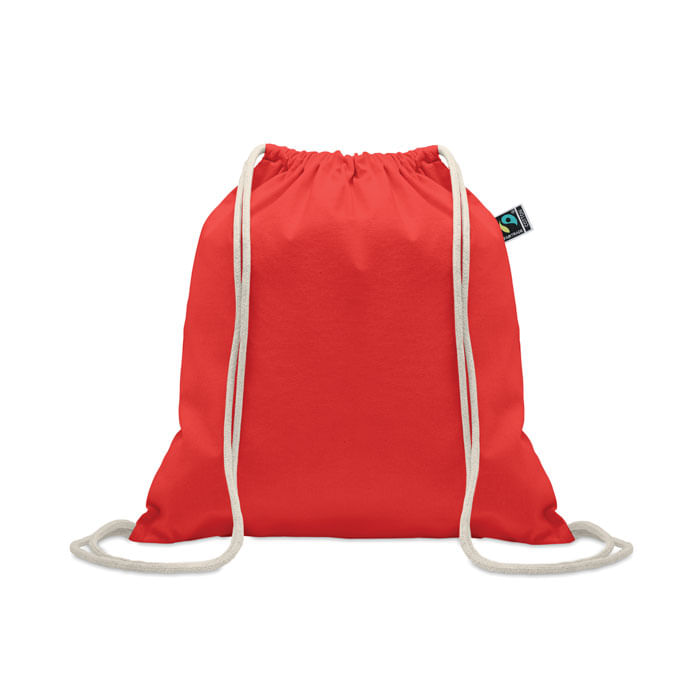 Rucsac cu snur Fairtrade 180gr Rucsac cu snur Fairtrade 180gr