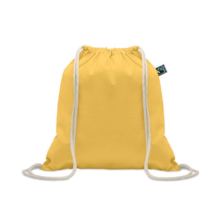Rucsac cu snur Fairtrade 180gr Rucsac cu snur Fairtrade 180gr