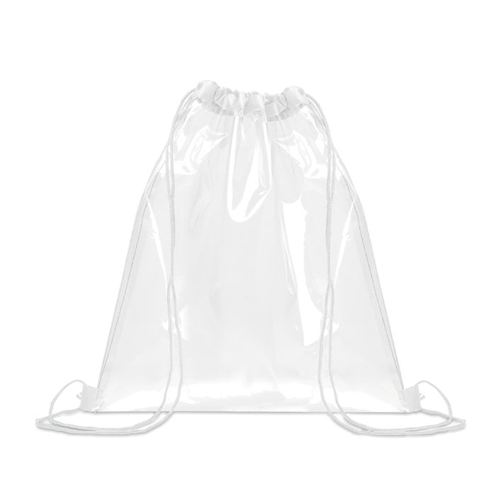 Punga transparenta cu snur Punga transparenta cu snur