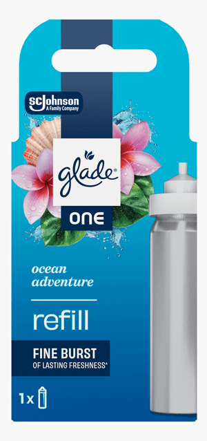Rezervă odorizant Glade One 10 ml diverse parfumuri Rezervă odorizant Glade One 10 ml diverse parfumuri Ocean Adventure