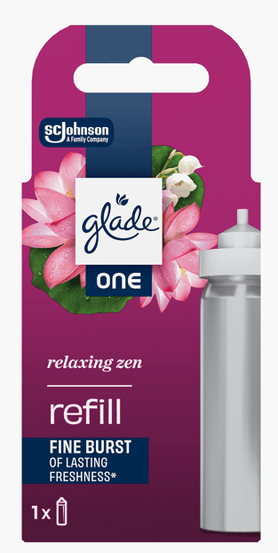 Rezervă odorizant Glade One 10 ml diverse parfumuri Rezervă odorizant Glade One 10 ml diverse parfumuri Relaxing Zen