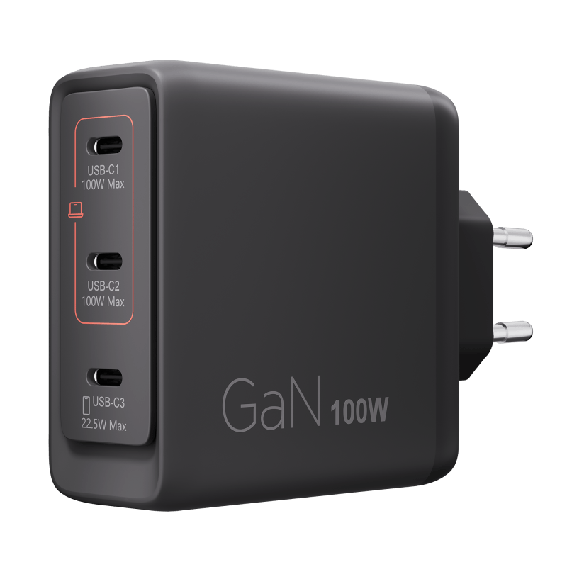 Lenovo Multi-port USB-C 100W GaN Charger Lenovo Multi-port USB-C 100W GaN Charger
