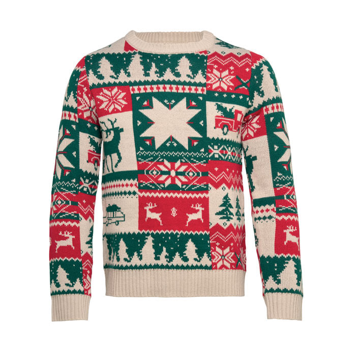 Pulover tricotat Craciun L-XL Pulover tricotat Craciun L-XL