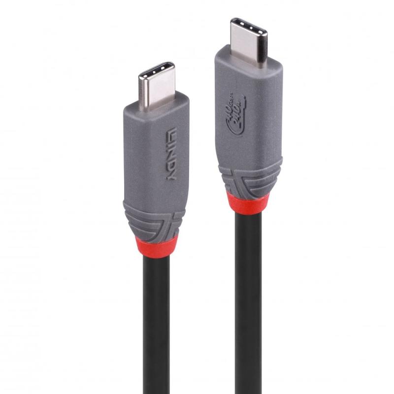 Cablu Lindy 1.5m USB4 Type C 40Gbps Cablu Lindy 1.5m USB4 Type C 40Gbps