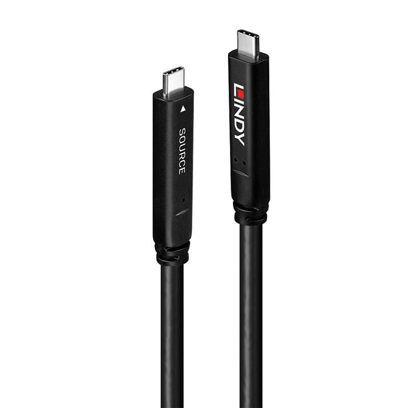 Cablu Lindy 15m USB 3.2 USB-C to C Cablu Lindy 15m USB 3.2 USB-C to C