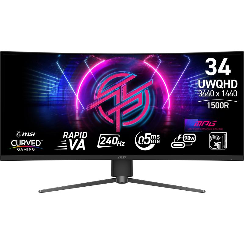 MSI MPG 346CQRF X24 computer monitor MSI MPG 346CQRF X24 computer monitor