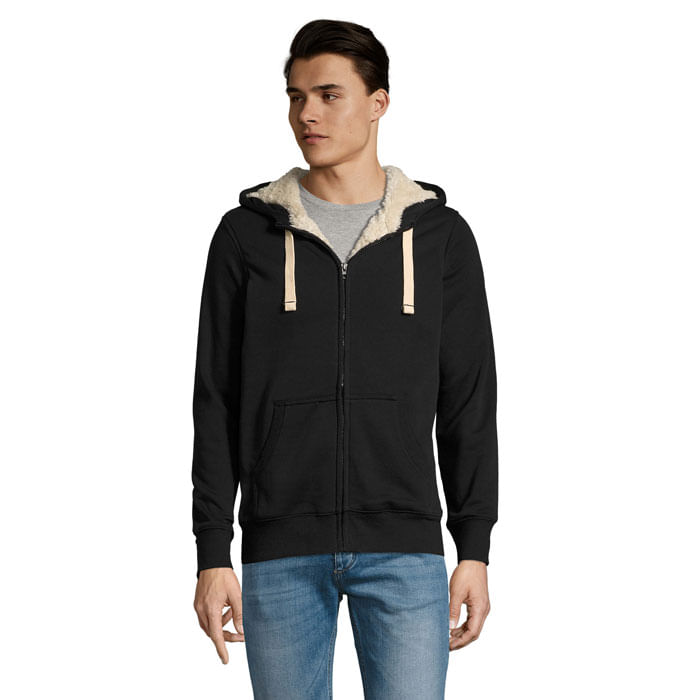 SHERPA UNISEX ZIPPED JACKET SHERPA UNISEX ZIPPED JACKET