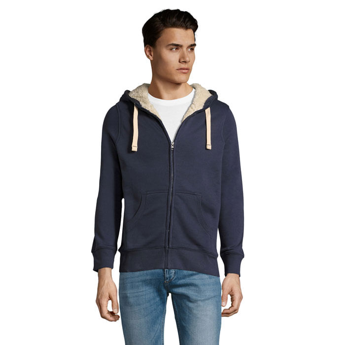 SHERPA UNISEX ZIPPED JACKET SHERPA UNISEX ZIPPED JACKET