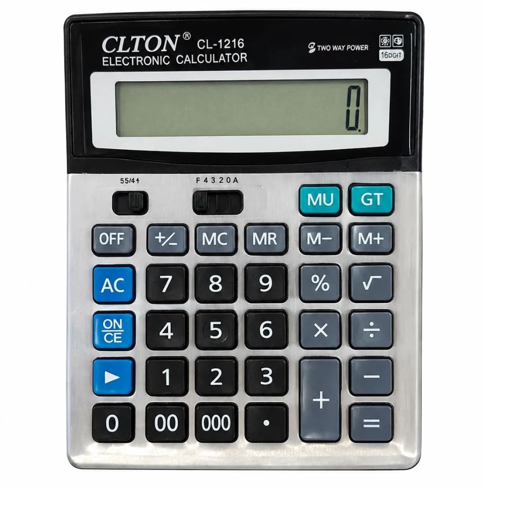 Calculator de birou 13 digits Clton negru Calculator de birou 13 digits Clton negru