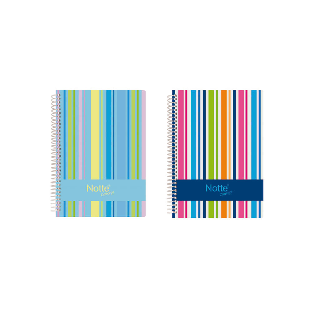 Caiet notte concept, a6, cu spira, 80 file, dictando