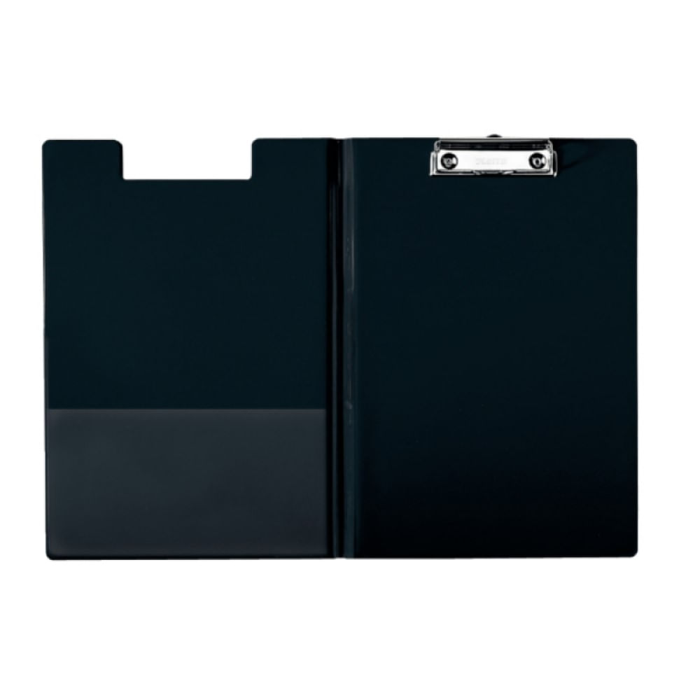 Clipboard dublu A4 plastifiat cu PVC negru