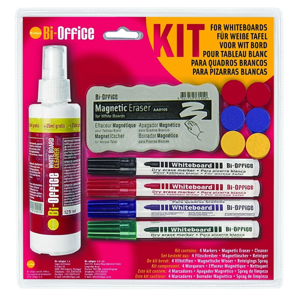 Kit accesorii bi-silque, pentru tabla magnetica