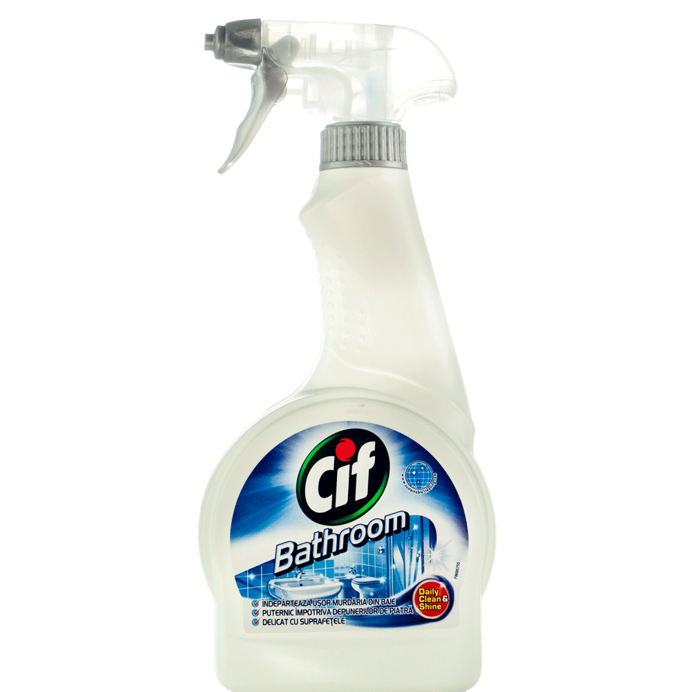 Solutie de curatat pentru baie Cif Bathroom 500 ml Solutie de curatat pentru baie Cif 500 ml