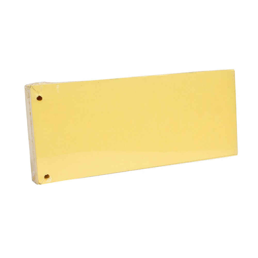 Separator 10-24 cm, carton, 100 bucati/set, galben