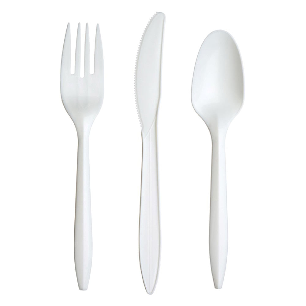 Lingurita plastic, 100 bucati/set